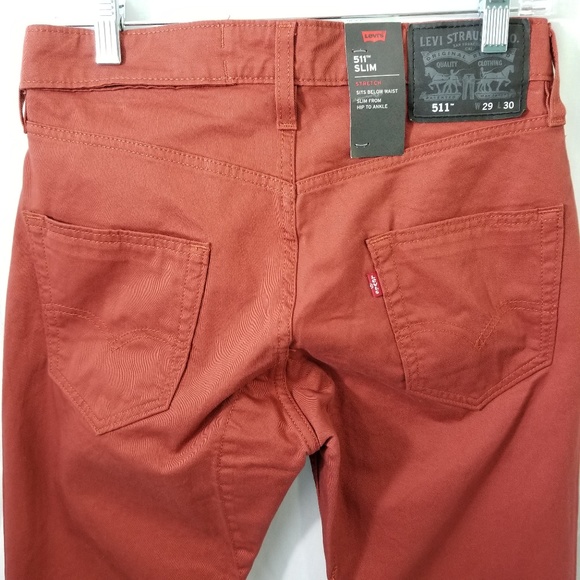 Levi's 511 Slim Premium Fit Stretch 29x30 - Picture 4 of 8